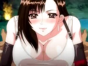 Tifa Lockhart - Classic Titfuck Scene
