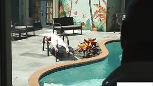 Caught Dad perving on my best friend