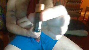 AA Battery Compared to stroked cock.