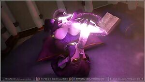 Purple Portal Penis-Pharynx Penetration