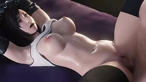 Sweaty Tifa Lockhart Missionary