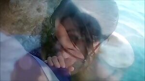 Swimming with Teacher of Magic