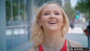 White girls are perfect for draining African cum.