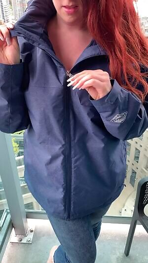 Flashing on my balcony!