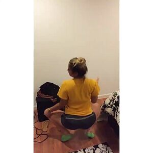 Nice ass throwing it back