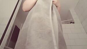 resh out of the shower.