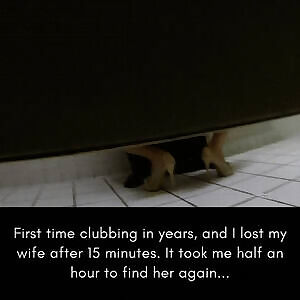 I Often Find Myself Alone For An Hour When We Go Out
