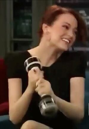 I want Emma Stone to jerk me off until I shoot cum all over her face