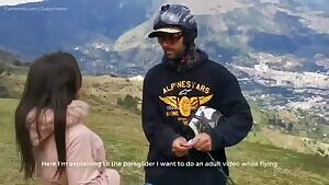 Paragliding with Lush