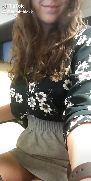 I need you to get under the desk and suck my lips, Littlebitdramatic drop