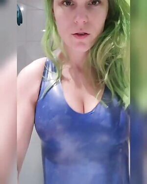 Just Some Friday Night Latex Wash 💦 GIF