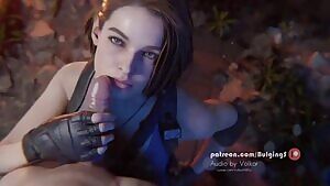 Jill giving a handjob