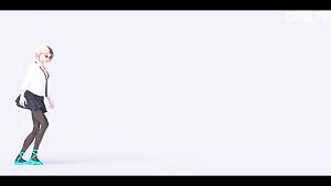 Gwen Stacy motion capture ballet