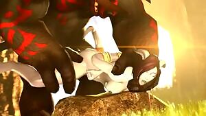 Tauren fucks tied up Dranei