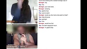 Horniest omegle girl ever worships my cock and does everything for me until she hears her bf come home..full video in the comments! ;)