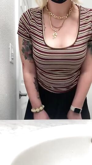 Making my ass jiggle at work