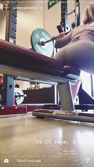 She needs to maintain that ass