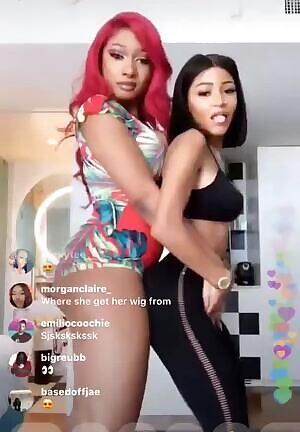 Megan Thee Stallion & Jai Nice got really horny during this IG live