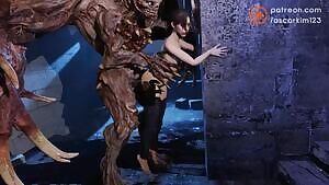 Getting ass pounded by...something very strange