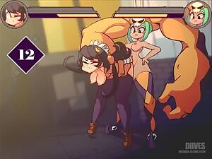 Filia, Cerebella - Everything Is Allowed In A Street Fight, dumbass