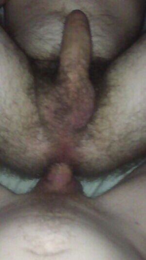 Uncut otter being bred by ginger