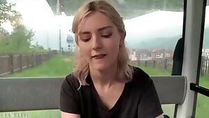 Gondola ride with Eva Elfie