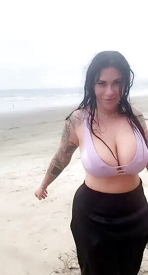 Shaking at the beach!