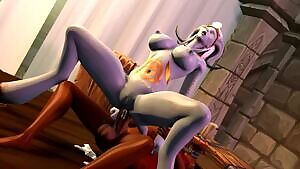 Uriel loving the dick