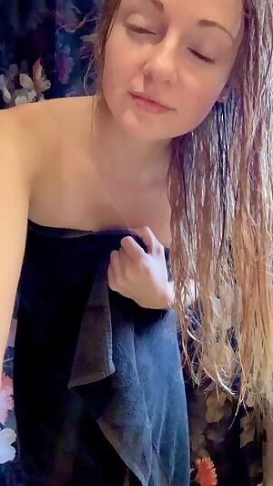 Fresh out of the shower