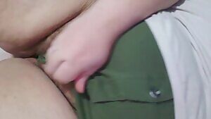 Having some fun wearing boxers