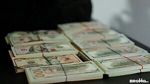 Tattooed Burglar Bo Sinn Teaches Security Guy Some Bareback Respect