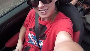 A drive with the belly and a friend 😋