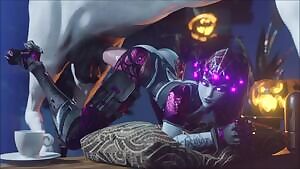 Widowmaker fucked by a horse