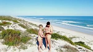 Free short video of our West Coast naked breakaway. She's always playing with it. 😎