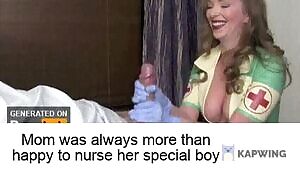 Mom is such a good nurse