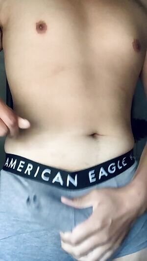 That warm feeling you get when you cum in your undies... 🙈