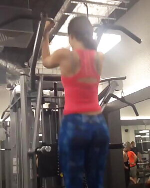 I sometimes go past my sets because I know some people are staring...