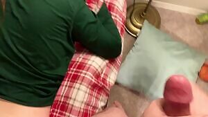 I told him he could cum on me anytime he wanted