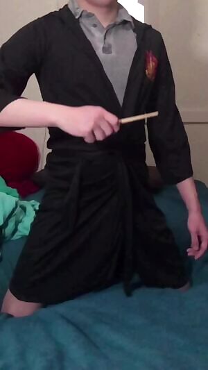 Learned a new spell at Hogwarts today 😜