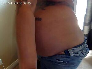 jeans pushed to the limit