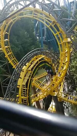 The newest ride at six flags