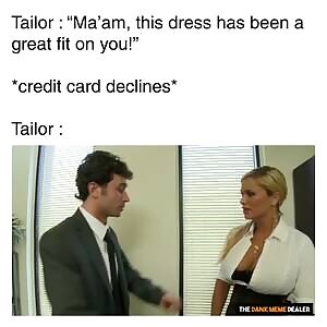 What a waste of good cloth.