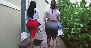 She just had to grab that ass