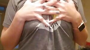 Stretching a band tshirt