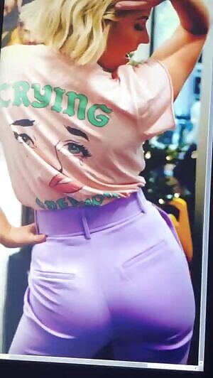 Renee young and her tight butt covered in my fat nut