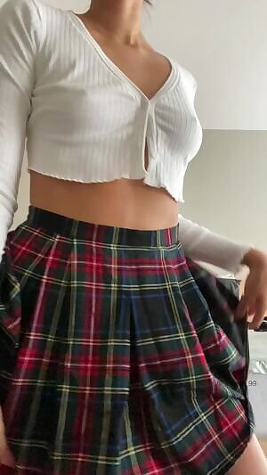 can i show you what’s under my skirt? 😇