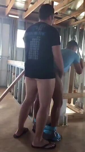 Fucking on the building site