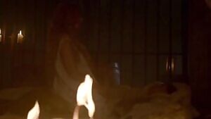 Rebecca Ferguson topless sex in The White Queen
