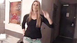 Amateur Milf’s first porno