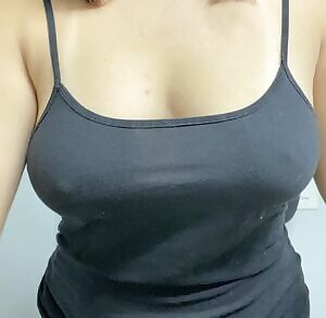 A little titty tease from your favorite Milf next door 😉 OC